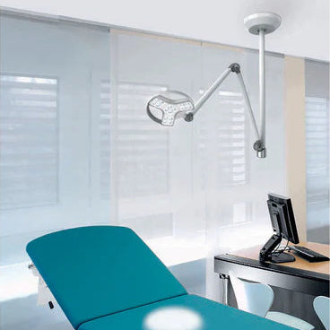 Coolview CLED23 TX Articulated Arm Ceiling Mounted Examination Lamp [Limited Rotation] - 