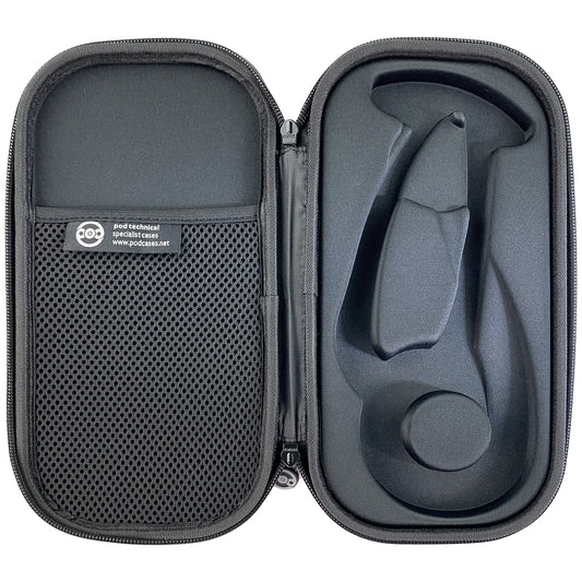 Pod Technical Classicpod Micro Stethoscope Case for Littmann Classic Stethoscopes - Caribbean Blue Carbon - 