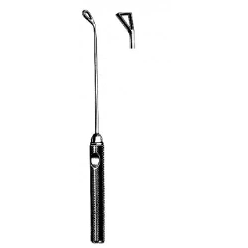 Coakley Antrum Curette - 17cm - 