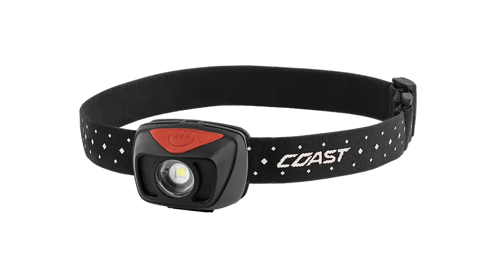 Coast Polysteel 60 Headlamp - Ultra View - 400 Lumens