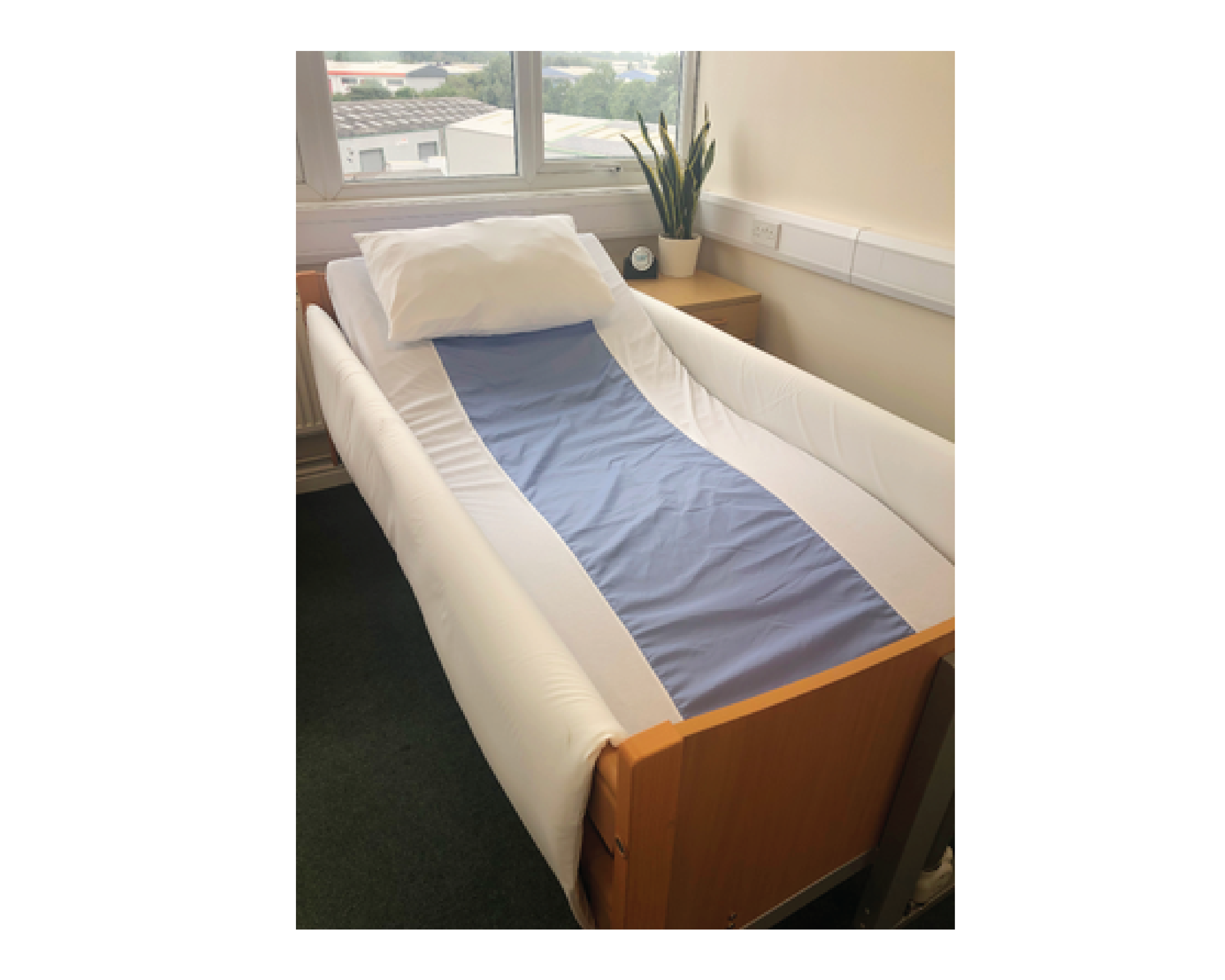 MRSA Resistant Connected Bed Rail Protectors – Medisave UK