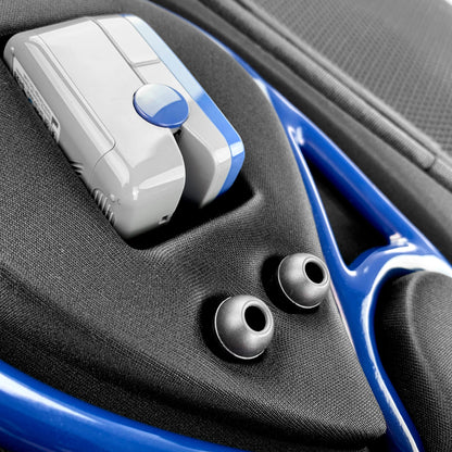 Pod Technical Cardiopod II Stethoscope Case for all Littmann Stethoscopes - Caribbean Blue Carbon