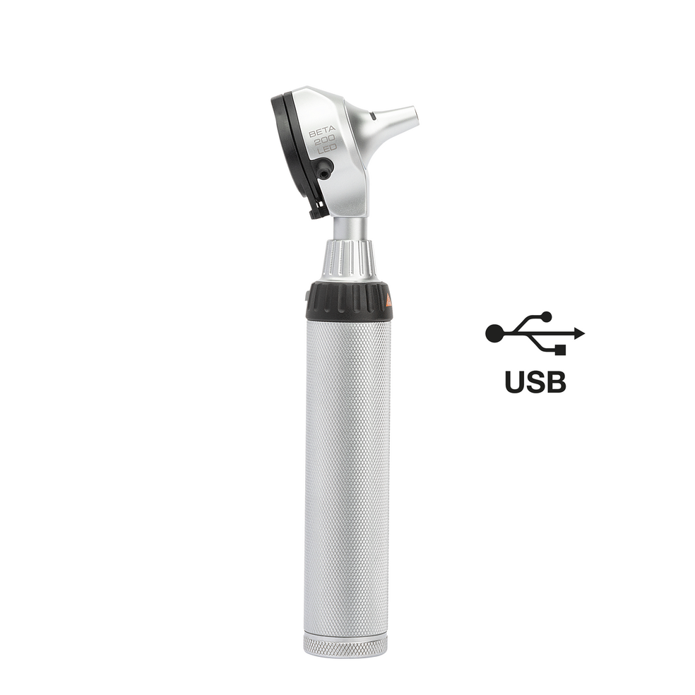 HEINE BETA 200 LED Ophthalmoscope with USB Rechargeable Handle - 