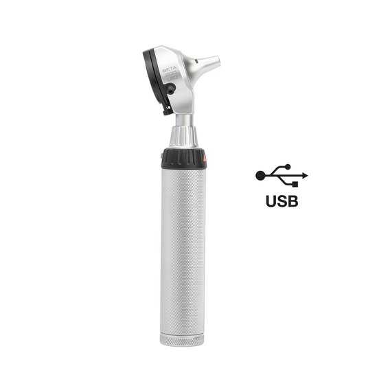 HEINE BETA 200 LED Ophthalmoscope with USB Rechargeable Handle - 