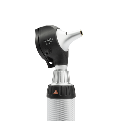 HEINE K180 LED F.O Otoscope Set with Battery Handle - 