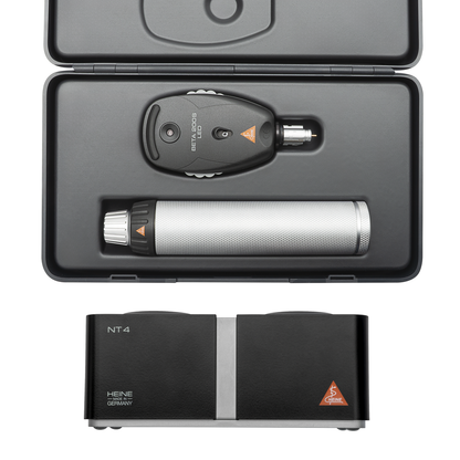 HEINE BETA 200S LED Ophthalmoscope Set with Charger - 