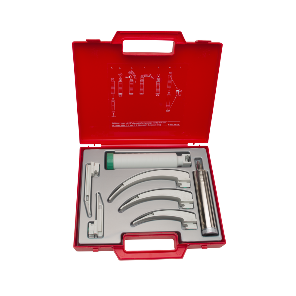 HEINE XP Emergency Laryngoscope Set - 