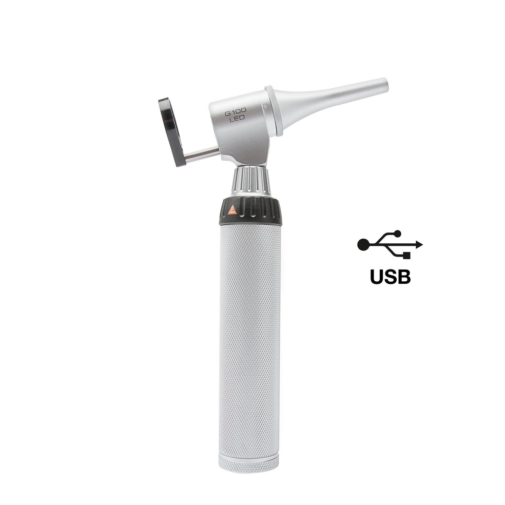 HEINE G100 LED Set - Slit Illumination Head - BETA4 USB Rechargeable Handle - Heine