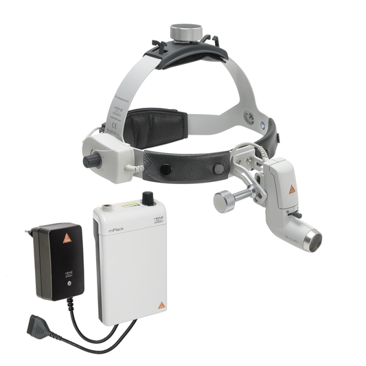 HEINE ML4 HeadLight Kit LED - mPack Plus Plug-in Transformer - 