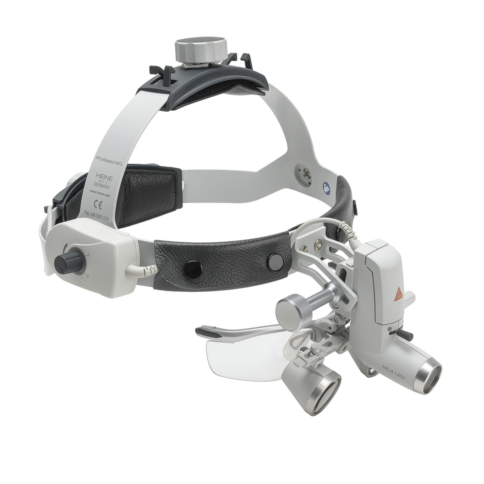 HEINE ML4 LED HeadLight Kit Loupes - 2.5x 340mm