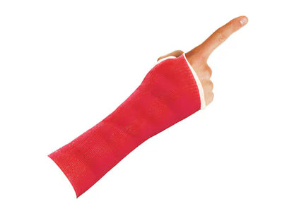 Delta Cast Elite Polyester Casting Tape Red 7.5cm x 3.60m - single