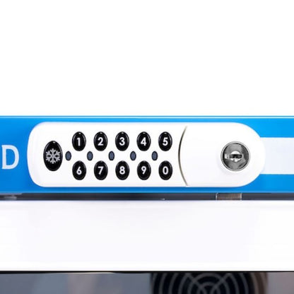 Labcold RLDF0224DIGLOCK Pharmacy & Vaccine Refrigerator, Bench Top, 66L Digital Lock Solid Door