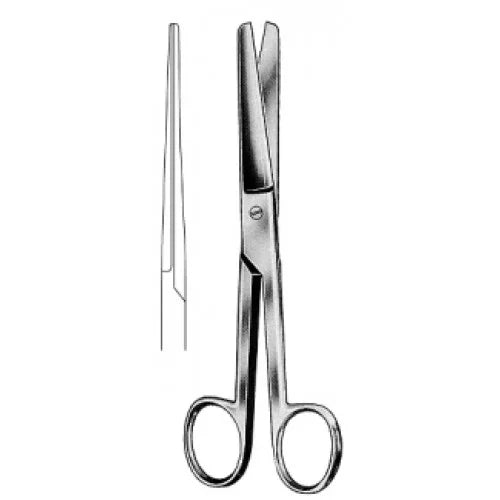 Doyen Gynecological and Abdominal Scissors - Straight 17.5cm - 