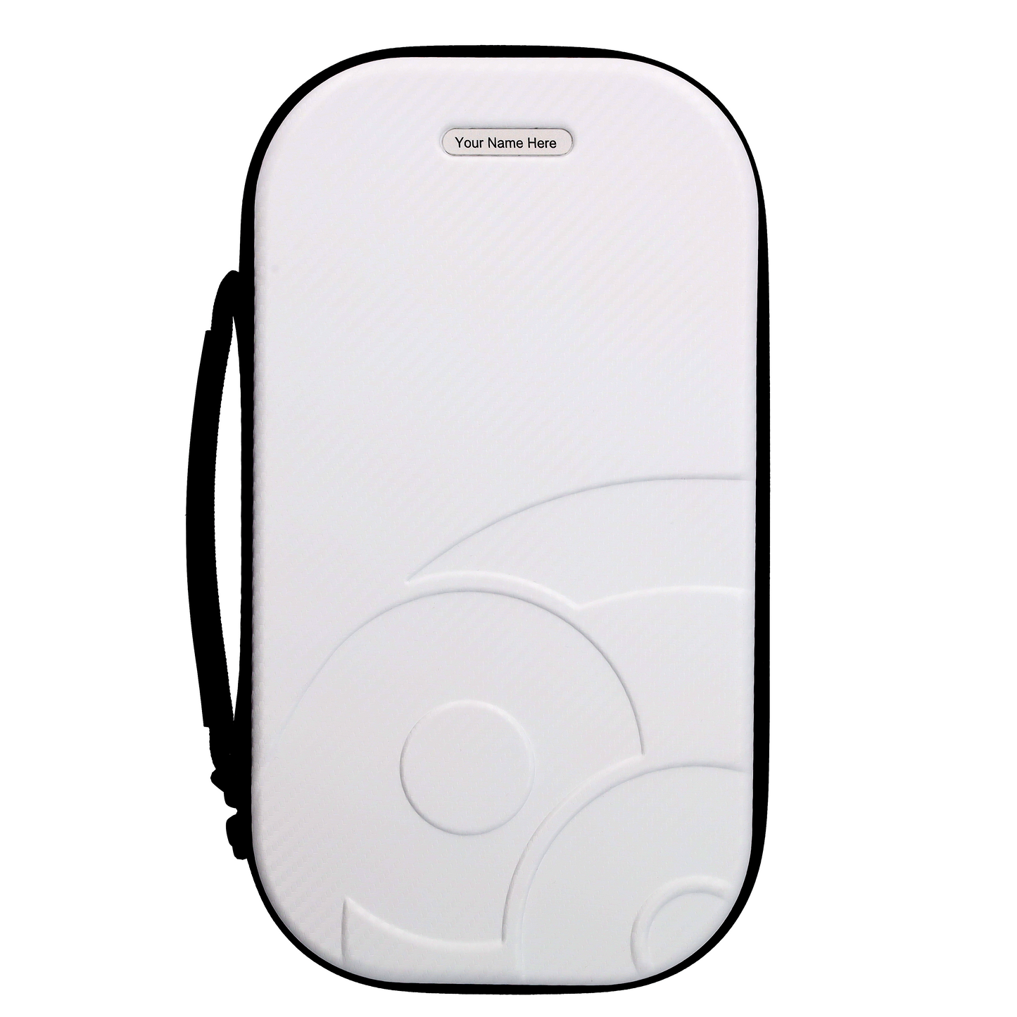 Pod Technical Cardiopod II Stethoscope Case for all Littmann Stethoscopes - Black & White Carbon