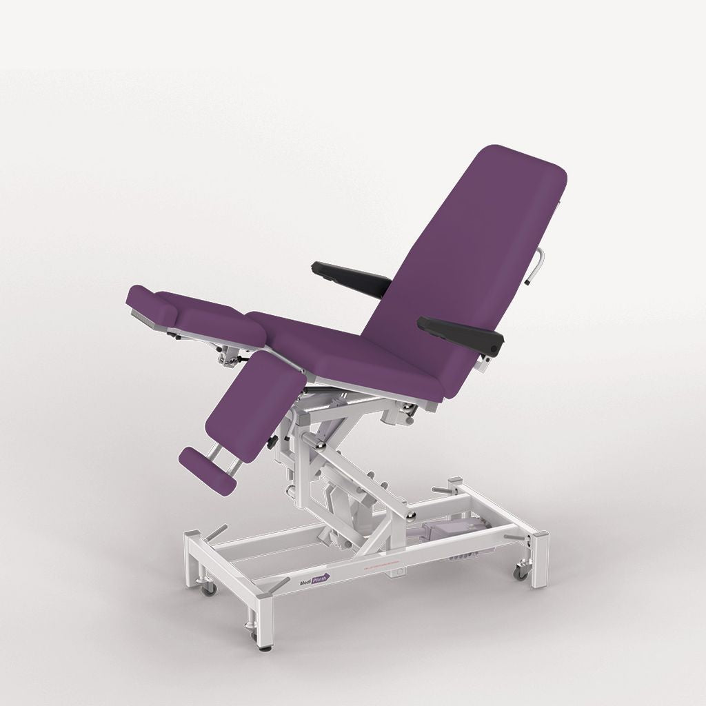 Medi-Plinth Tilting Podiatry Chair - Electric - 