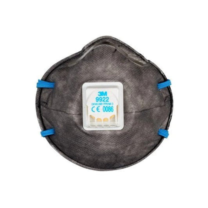 3M™ 9922 Speciality Particulate Respirator - FFP2 Valved - Pack of 10 - CLEARANCE - Expiry 07/2024 - 3M