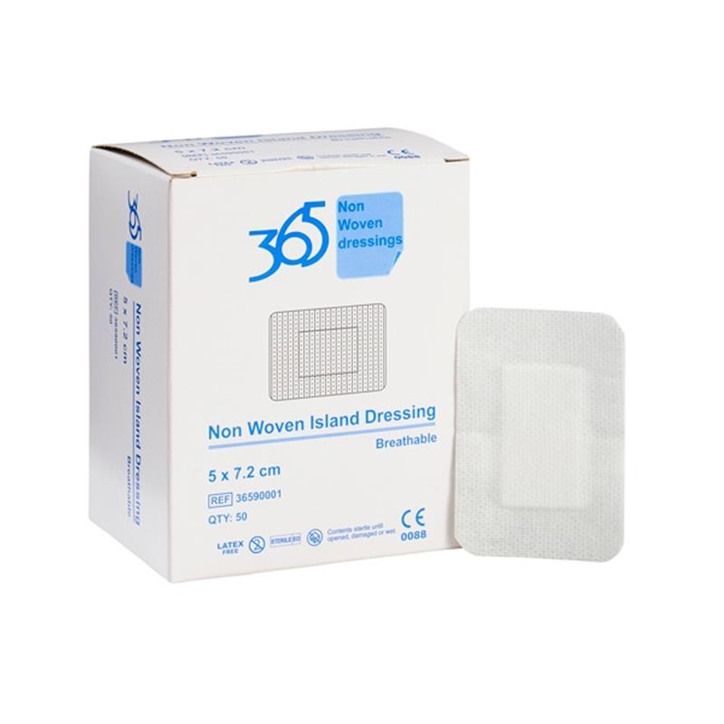 NW Island Dressing 5 x 7.2cm (Permeable) - Pack of 50 - 