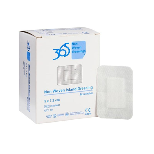 NW Island Dressing 5 x 7.2cm (Permeable) - Pack of 50 - 