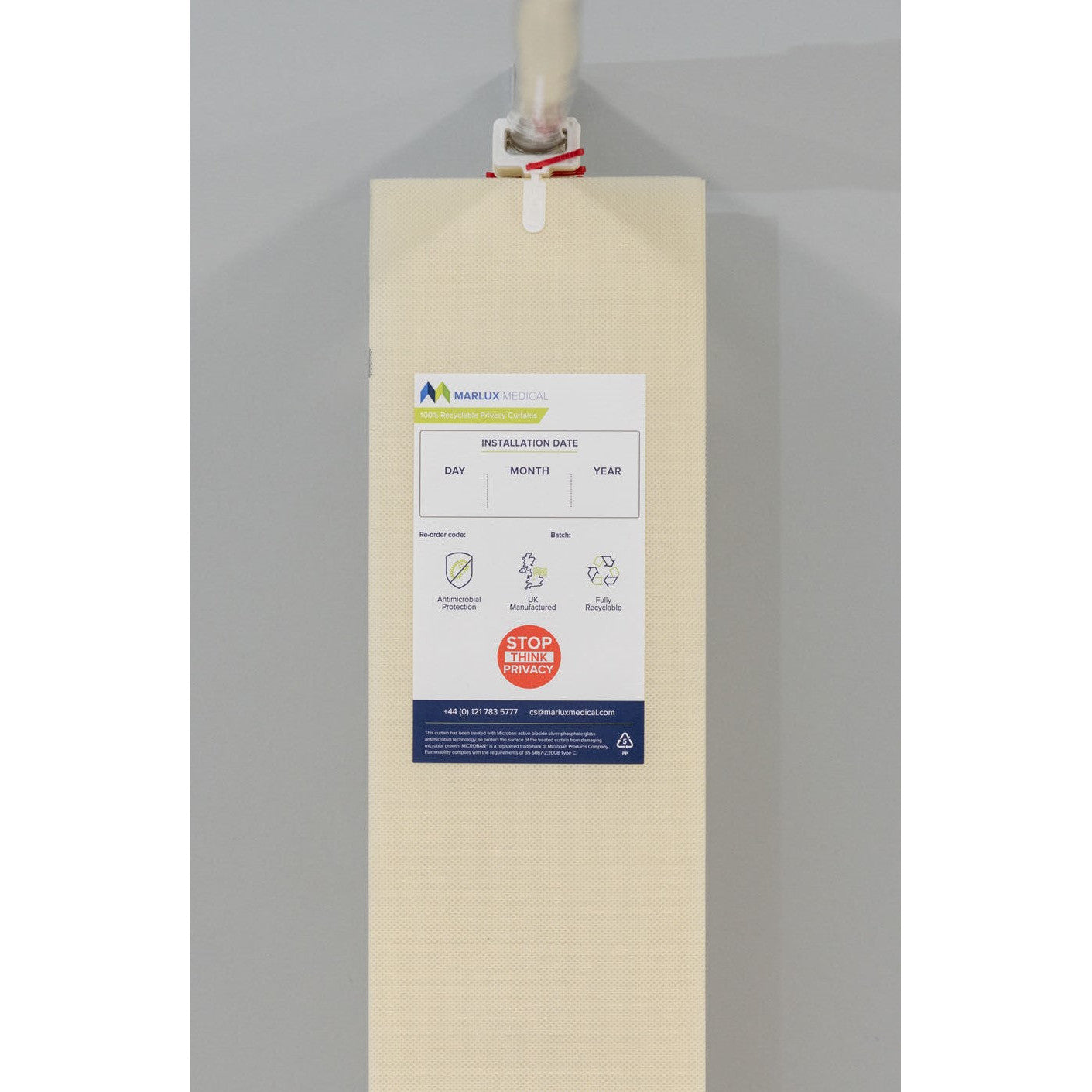 Marlux 4.2M x 1.95M Fast-Fit Anti-Bac Curtains - 