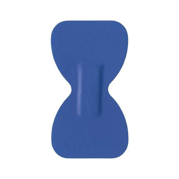 Sterochef Blue Metal Detectable Plaster Fingertip - 7.2cm x 4.2cm - Pack of 50