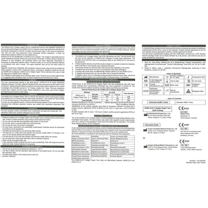 Flowflex Lateral Flow Test SARS-CoV-2 Antigen Rapid - 5 Tests [COVID Test - Acon] - Short Expiry Date - October 2024 - Flowflex