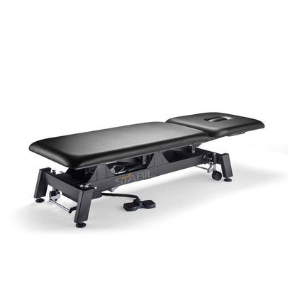 Pro 2 Section Treatment Table - Black - 360 Degree Operation - 