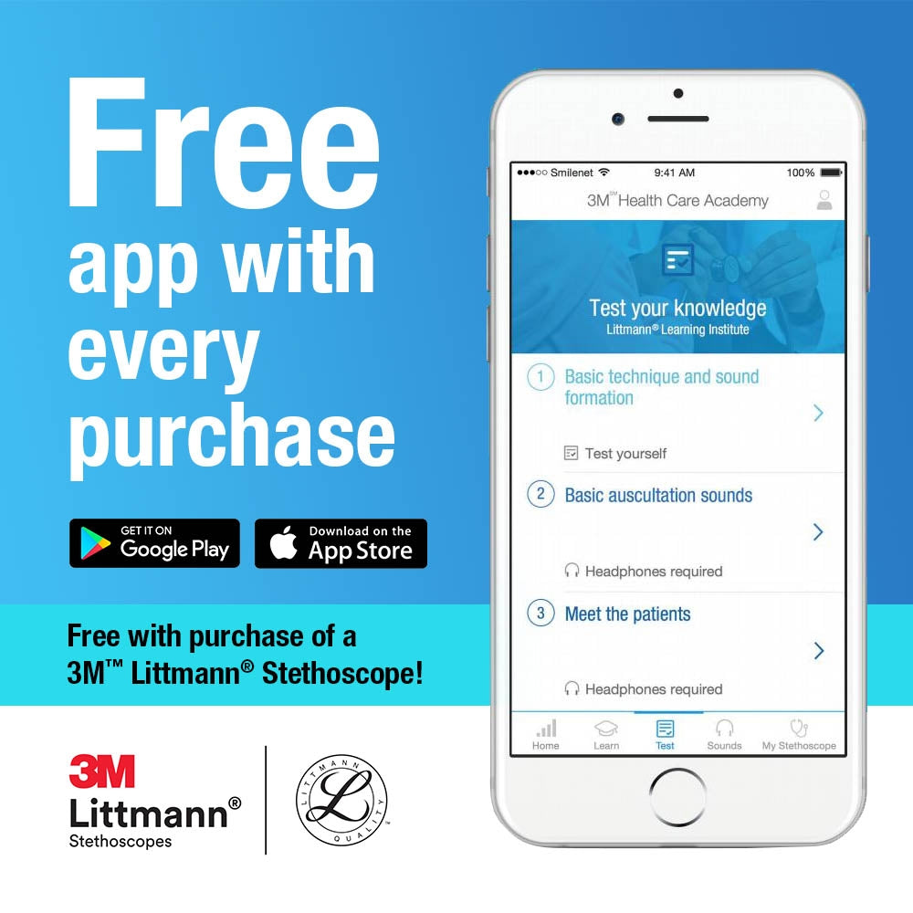 Littmann Classic III Monitoring Stethoscope: Black - Rainbow Finish 5870 - Over Engraved - Littmann Stethoscopes