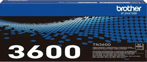 OEM Brother TN3600 Black Toner Cartridge