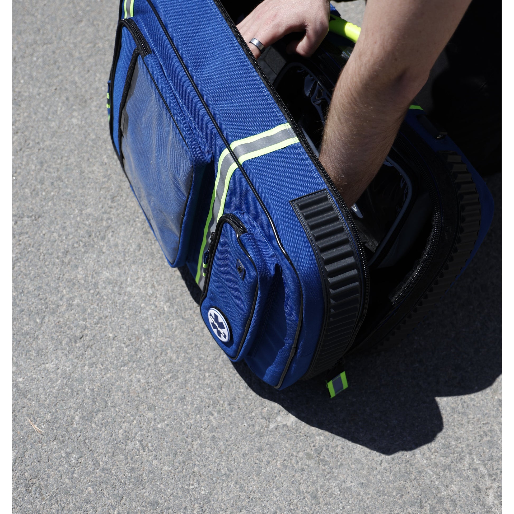 EMERAIR'S Advanced Life Support Emergency Briefcase (ALS) - Blue - 