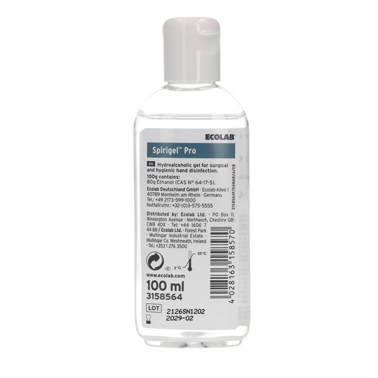 Spirigel Pro Virucidal Hand Sanitiser 100ml - Single - 