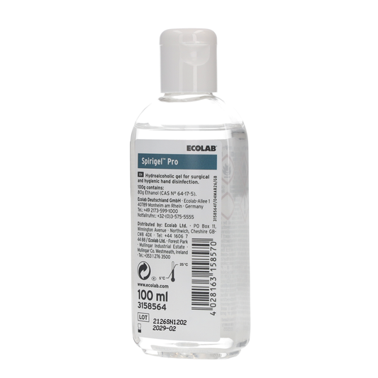 Spirigel Pro Virucidal Hand Sanitiser 100ml - Single - 