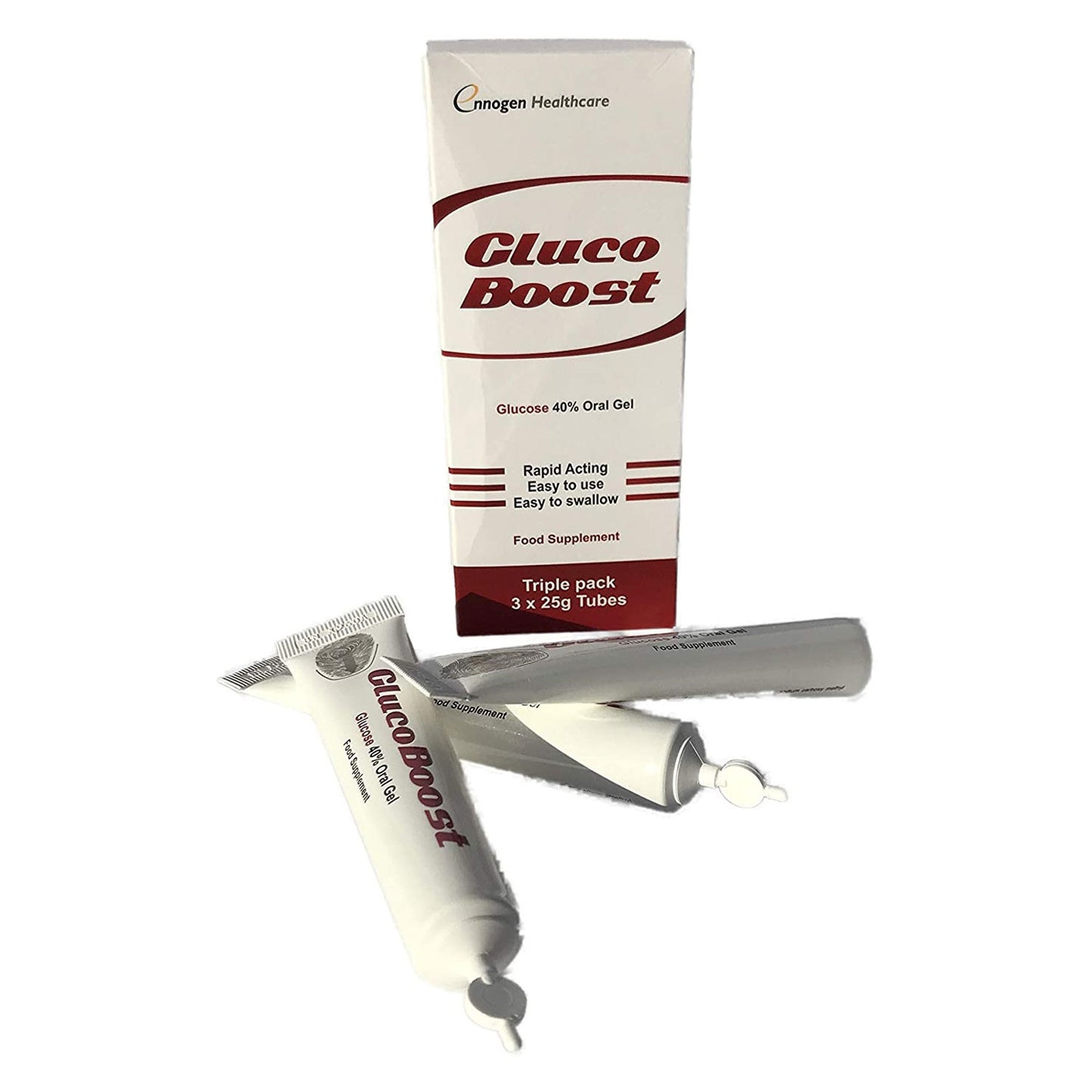 GlucoBoost Glucose Gel - 3 x 25g - 