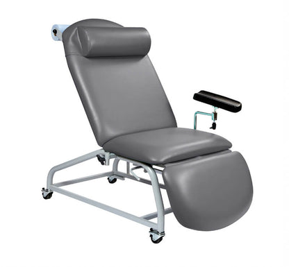 Phlebotomy Chair - 4 Locking Castors - 