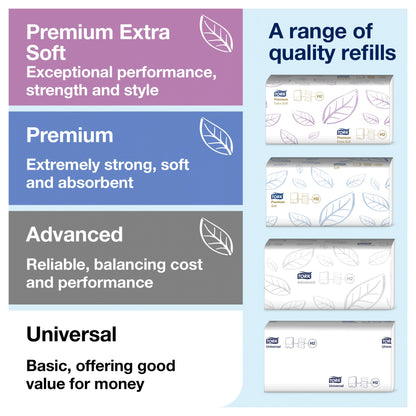 Tork Xpress®  Multifold Hand Towel Dispenser Stainless Steel H2 - 