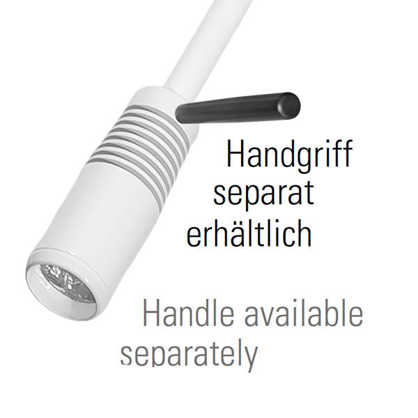 LED Examination Lamp FOCUS on 5-feet-stand - Powder Coated - White - CLEARANCE - Luxamed