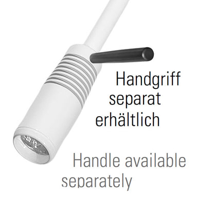 LED Examination Lamp FOCUS on 5-feet-stand - Powder Coated - White - Luxamed