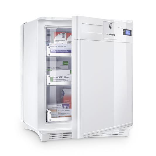 White Compressor Healthcare Fridge, F/S - Dometic