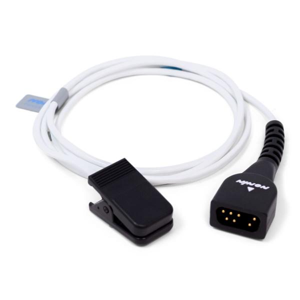 Nonin Ear Clip SpO2 Sensor (1m Cable) - 