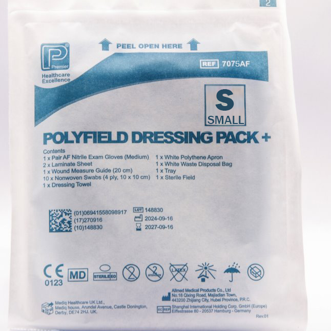 Polyfield Patient Pack Plus (Medium gloves) Pack of 10 - 