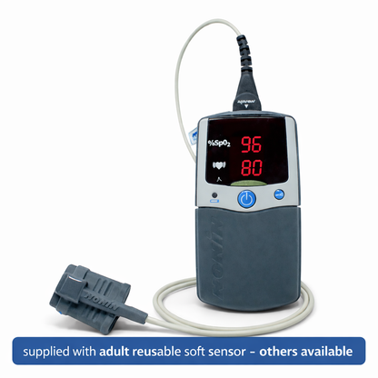 Nonin 2500 PalmSAT Hand Held Pulse Oximeter - 