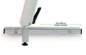 Provita Rail Mount System 100cm, with Sliding Clamps - Medisave UK