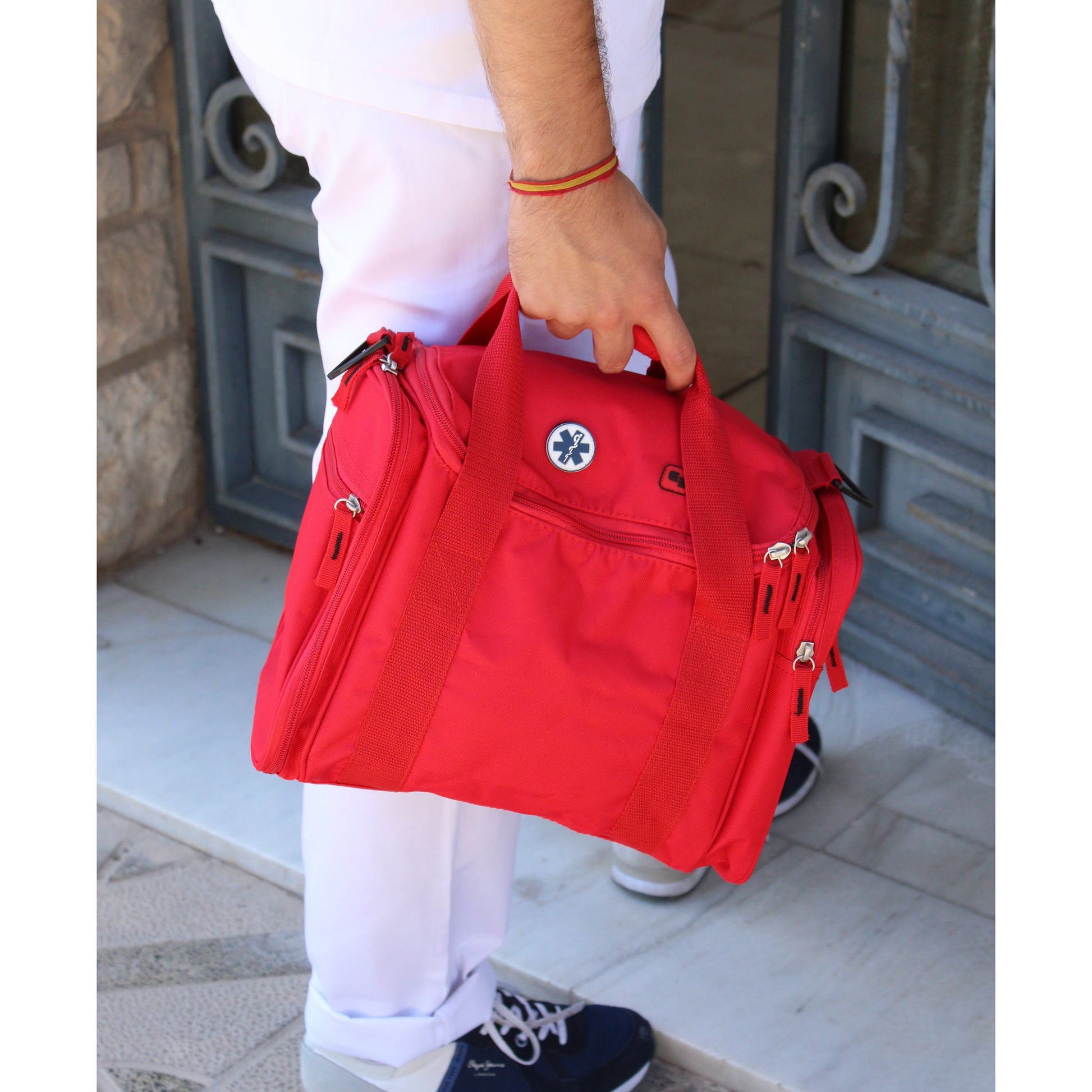 Elite First Aid Bag - Red - 