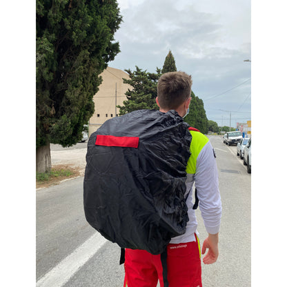 Robust's - Tactical Backpack with Adjustable Inner Layout - Red - 