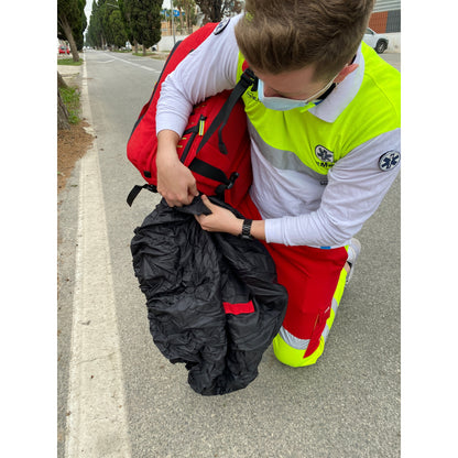 Robust's - Tactical Backpack with Adjustable Inner Layout - Red - 