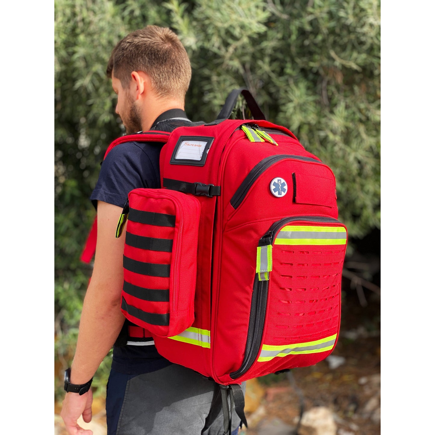 Paramed's - Big Sized Rescue and Tactical Backpack - Red