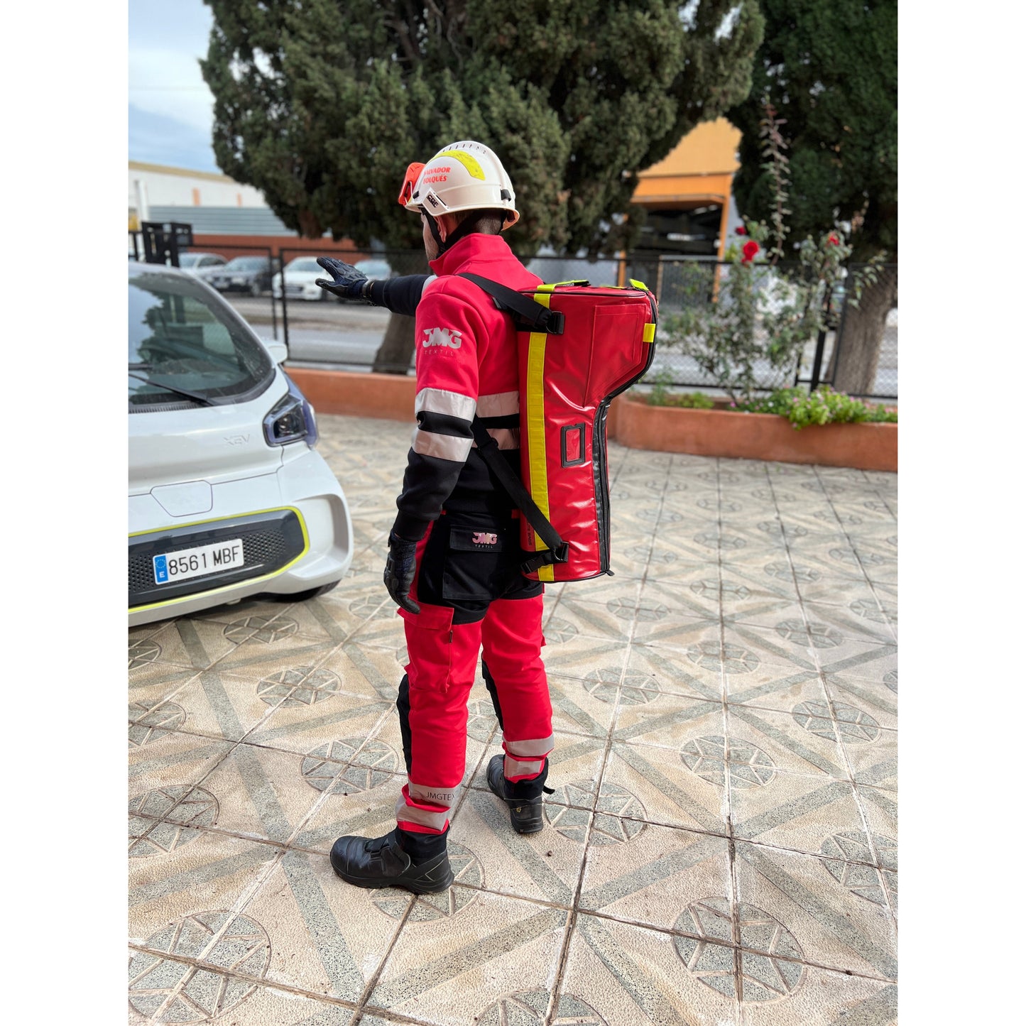 TUBE’S Oxygen Barrel Bag - Red Tarpaulin - 