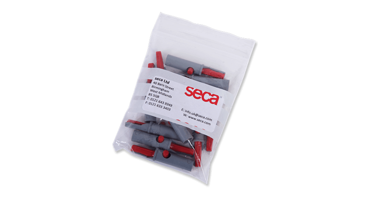 Seca Universal Alligator Clips for Disposable Electrodes (x10)