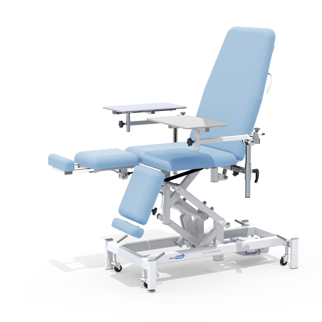 Medi-Plinth Treatment/Plaster Chair - Split Leg - Hydraulic - 