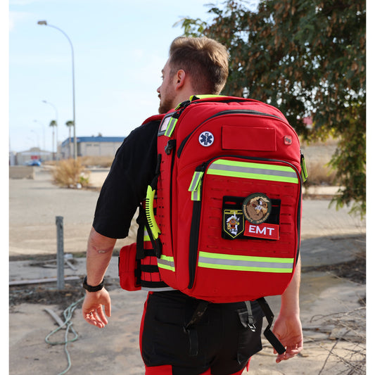 Paramed's - Big Sized Rescue and Tactical Backpack - Red