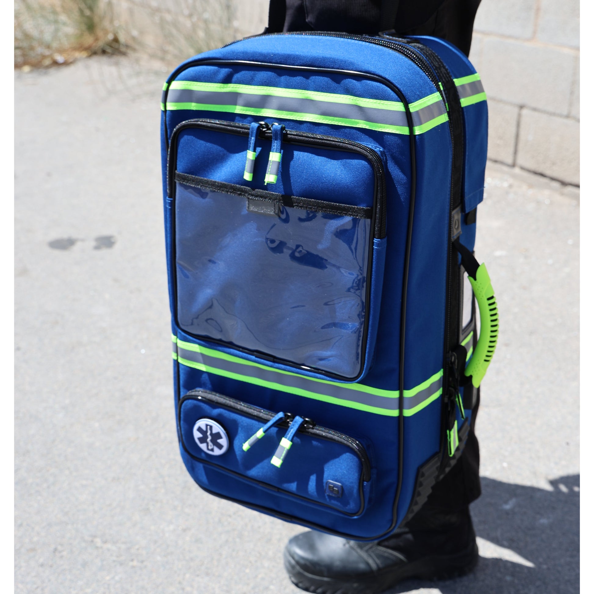 EMERAIR'S Advanced Life Support Emergency Briefcase (ALS) - Blue - 
